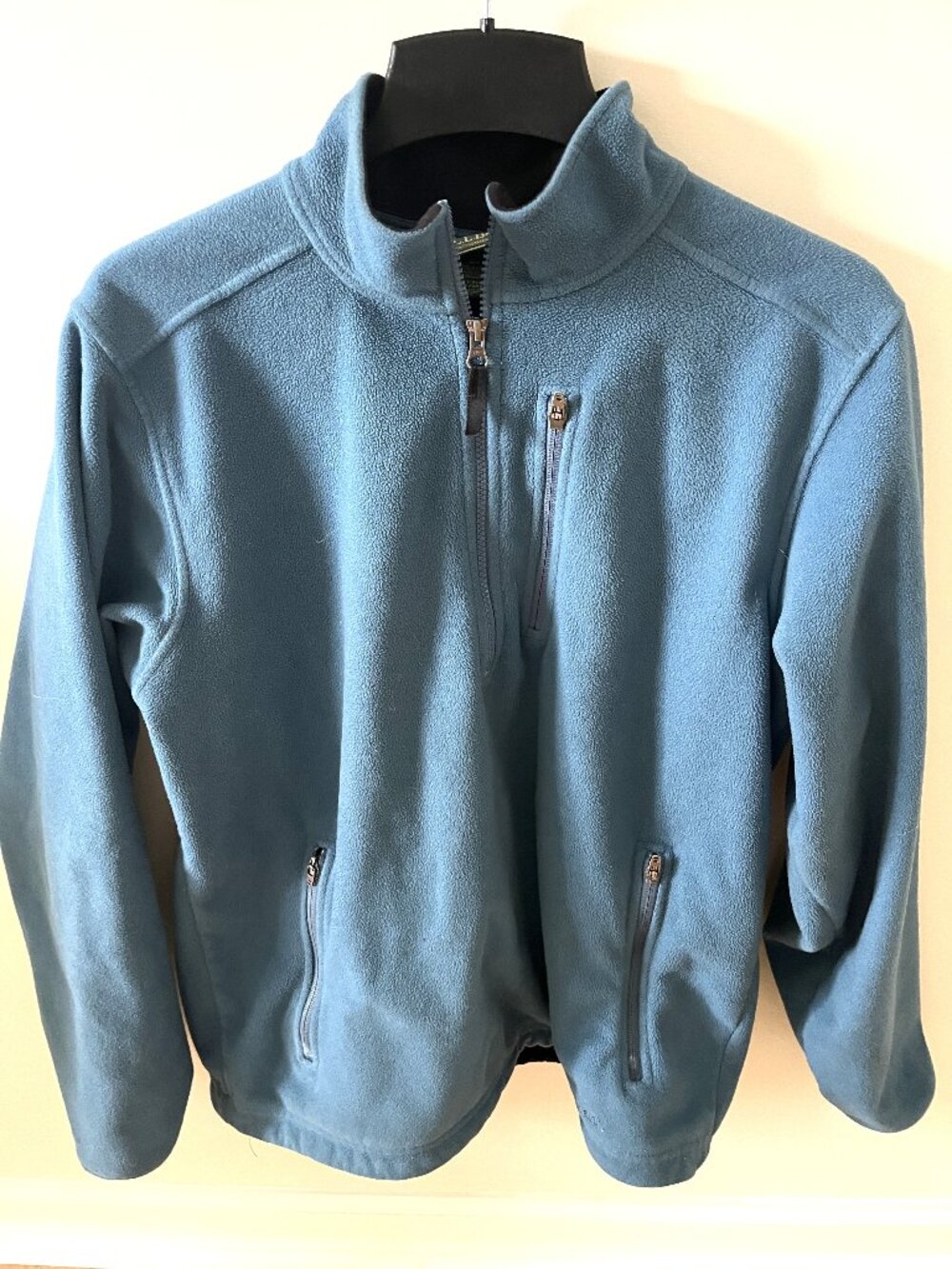 Vintage L.L. Bean Fleece 1/4 Zip Polartec Sweatshirt Men's L/S Pullover Size S